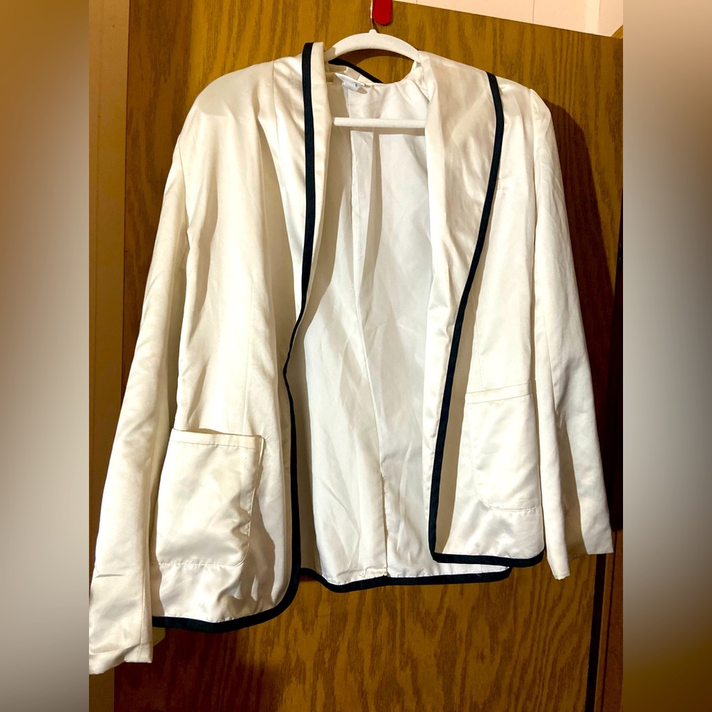 Satin blazer vintage Kay Young for Target collab